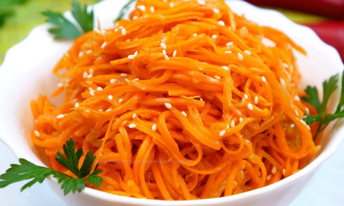 Корейская морковка в домашних условиях