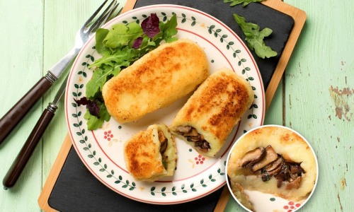 Румяные зразы с грибами: запредельный вкус